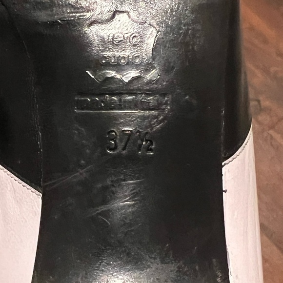 PHILIPPE MODEL Paris vintage leather heels. Made in Italy. Size 37.5 - Picture 10 of 11